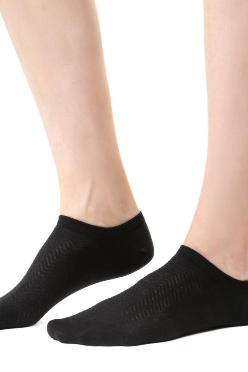 Dámské ponožky COMET 3D 066 černá 35-37