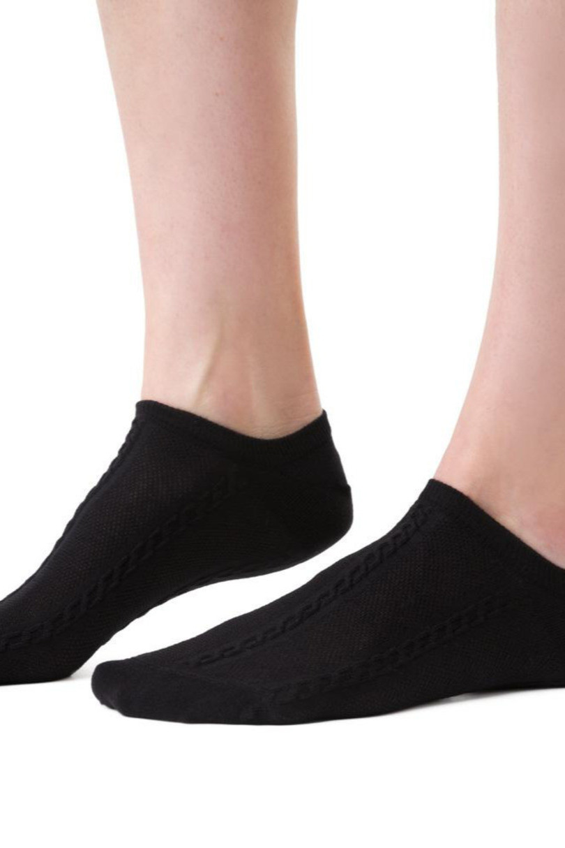 Dámské ponožky COMET 3D 066 černá 35-37