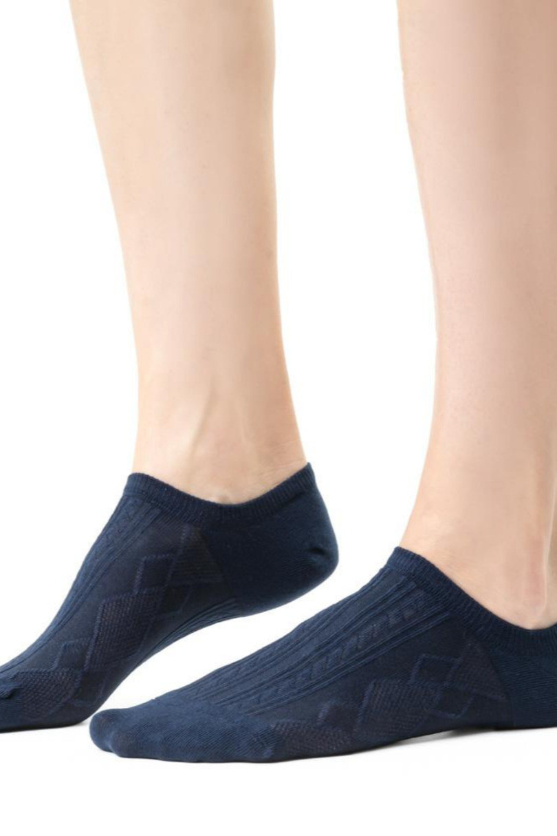 Dámské ponožky COMET 3D 066 tmavě modrá 38-40