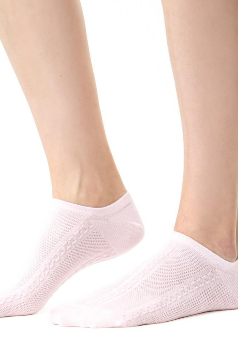 Dámské ponožky COMET 3D 066 Růžová 38-40