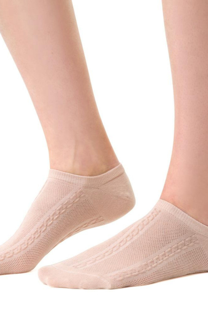Dámské ponožky COMET 3D 066 losos 38-40