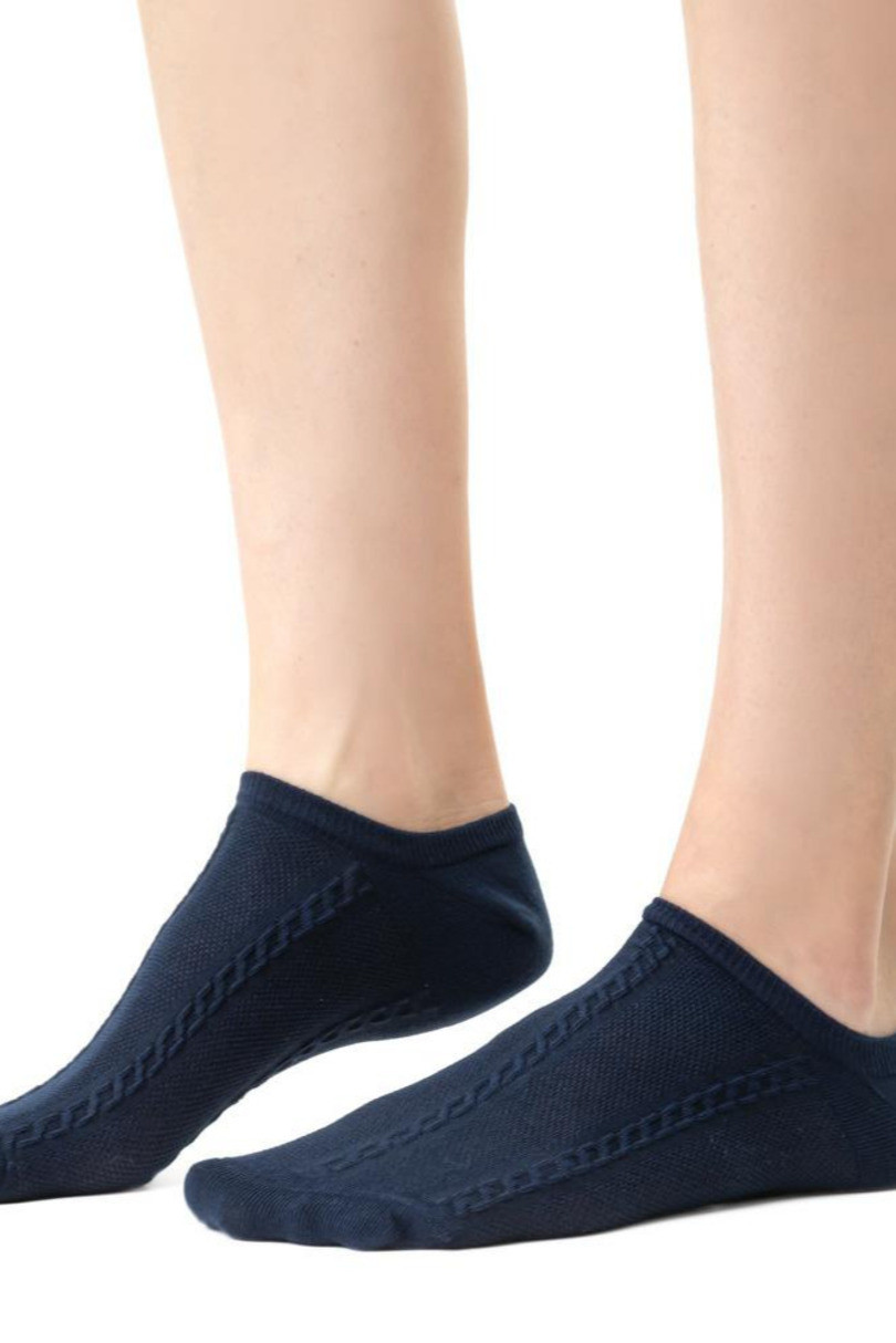 Dámské ponožky COMET 3D 066 tmavě modrá 38-40