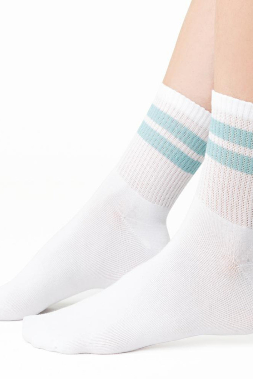 Dámské sportovní ponožky 026 WHITE MARINE 35-37