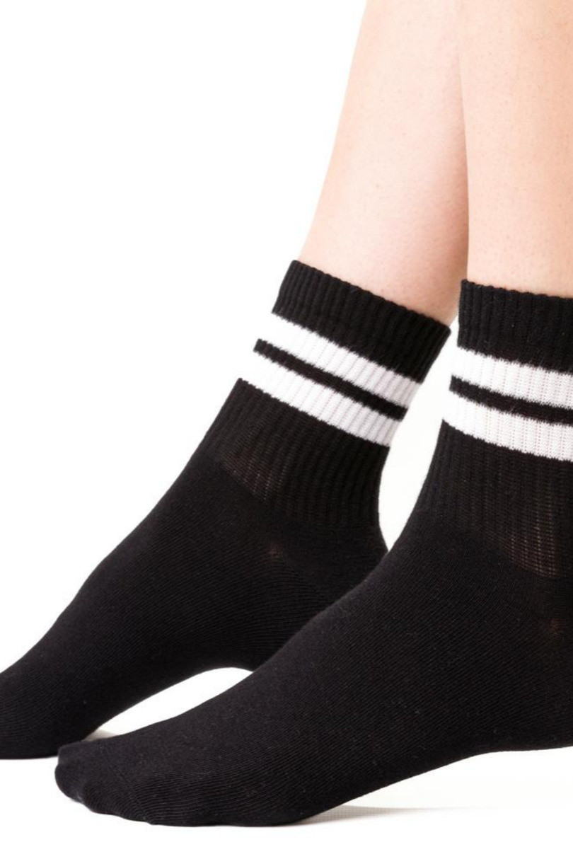Dámské sportovní ponožky 026 černá 35-37