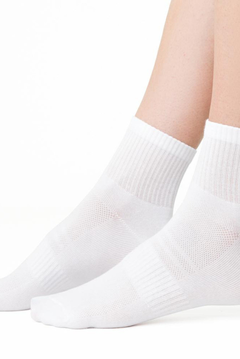 Dámské sportovní ponožky 026 bílá 35-37