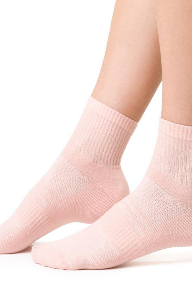 Dámské sportovní ponožky 026 Růžová 35-37