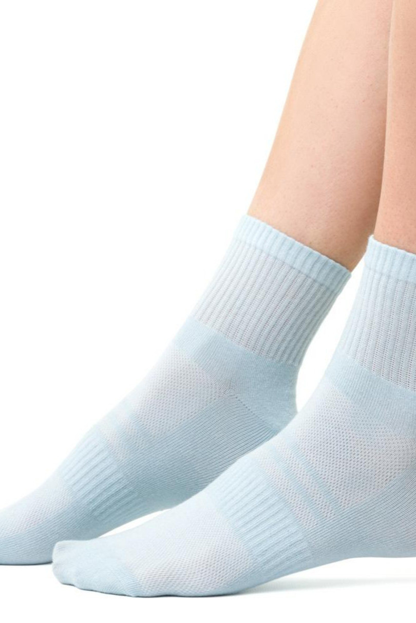 Dámské sportovní ponožky 026 modrá 35-37