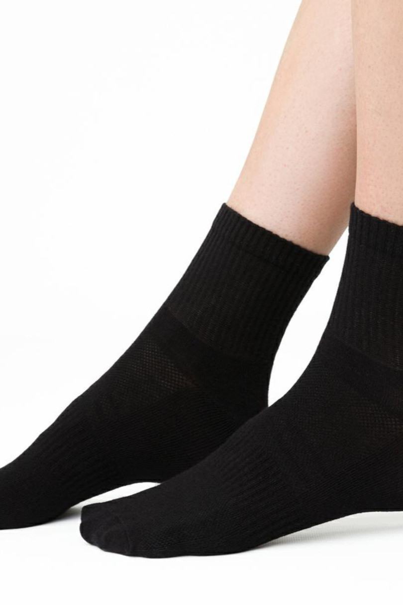 Dámské sportovní ponožky 026 černá 35-37
