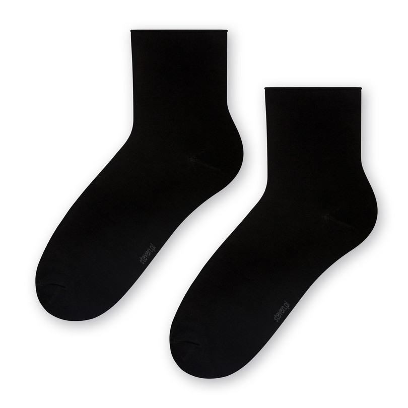 Dámské netlačící bambusové ponožky 059 černá 38-40