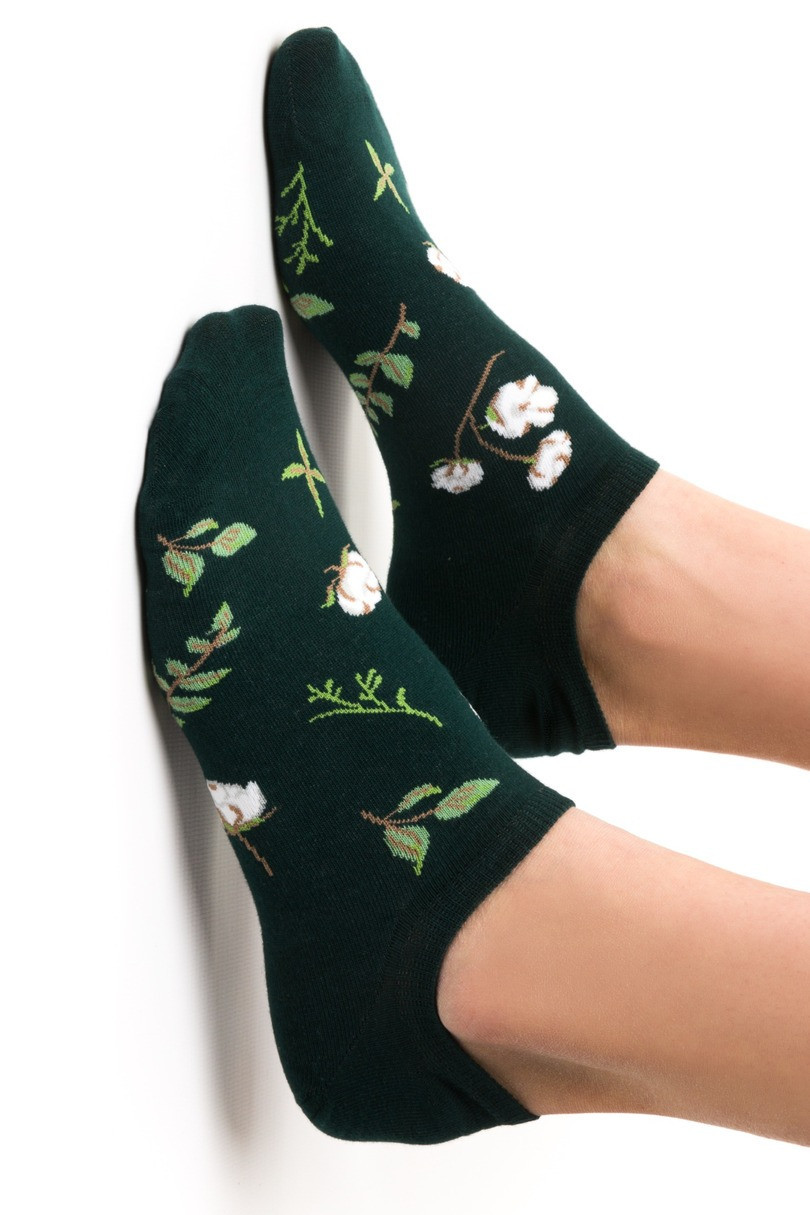 Dámské ponožky - Planeta Země 017 zelená 38-40
