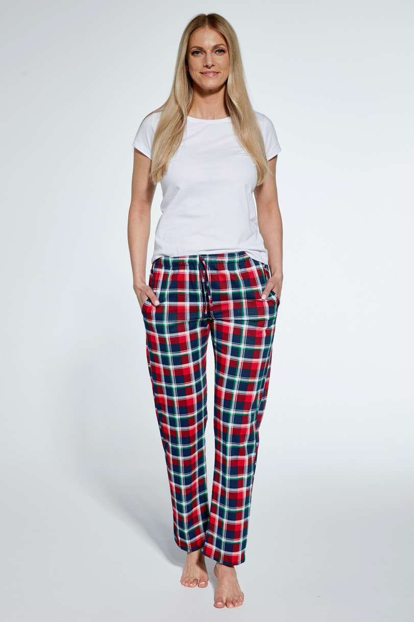 Dámské pyžamové kalhoty 690 J/Z 2023 granát XL