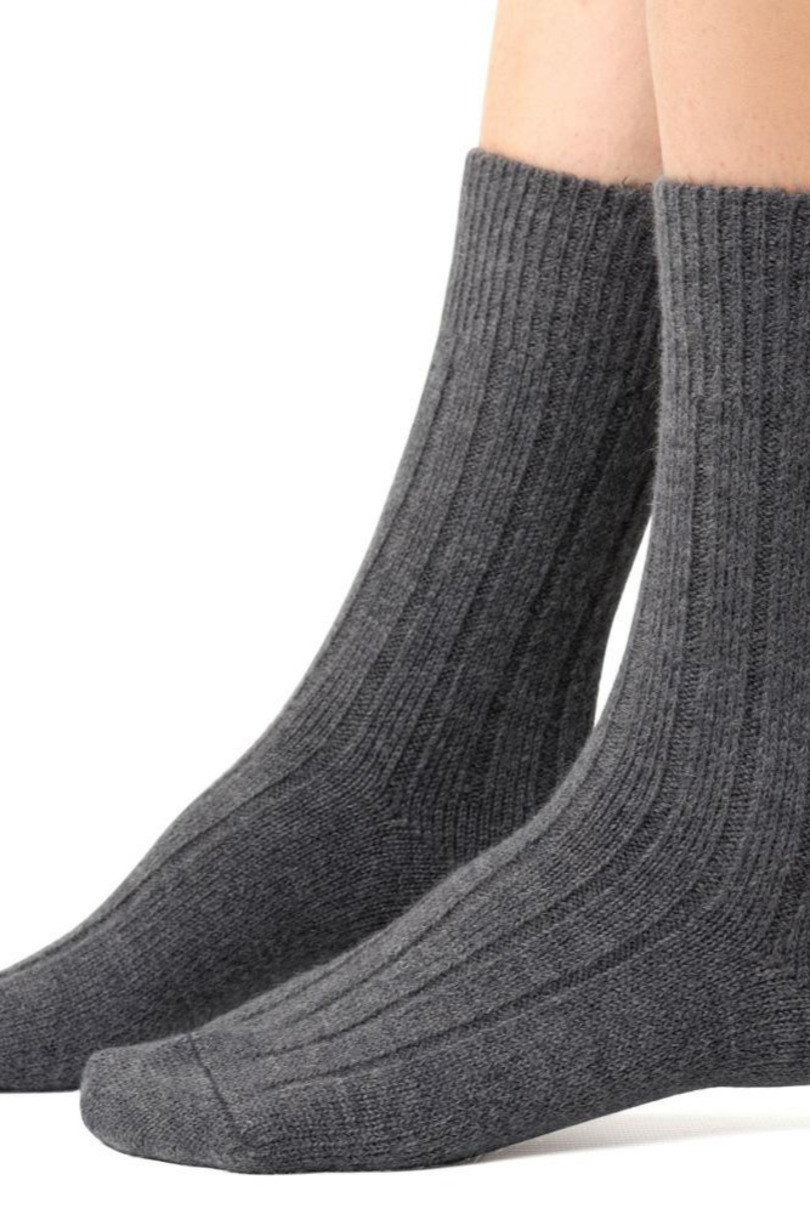 Dámské ponožky ALPACA 50% 044 šedá 38-40