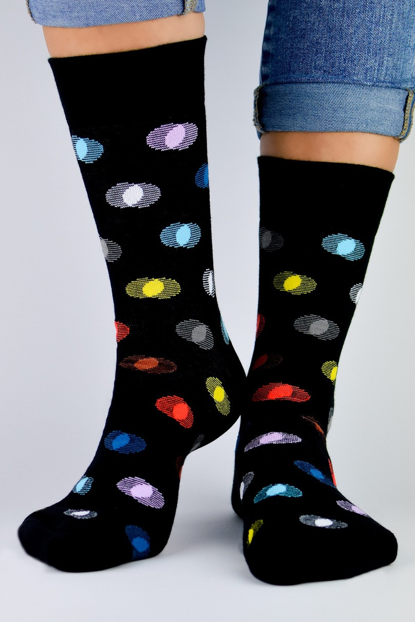Pánské bavlněné ponožky PREMIUM SB002 černá 39-42
