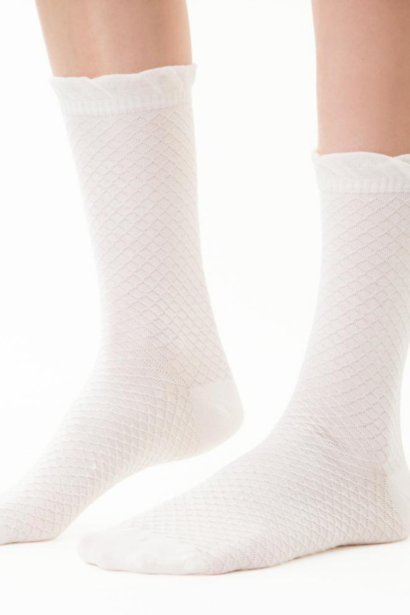 Dámské ponožky Kolekce COMET 3D 066 ecru 35-37