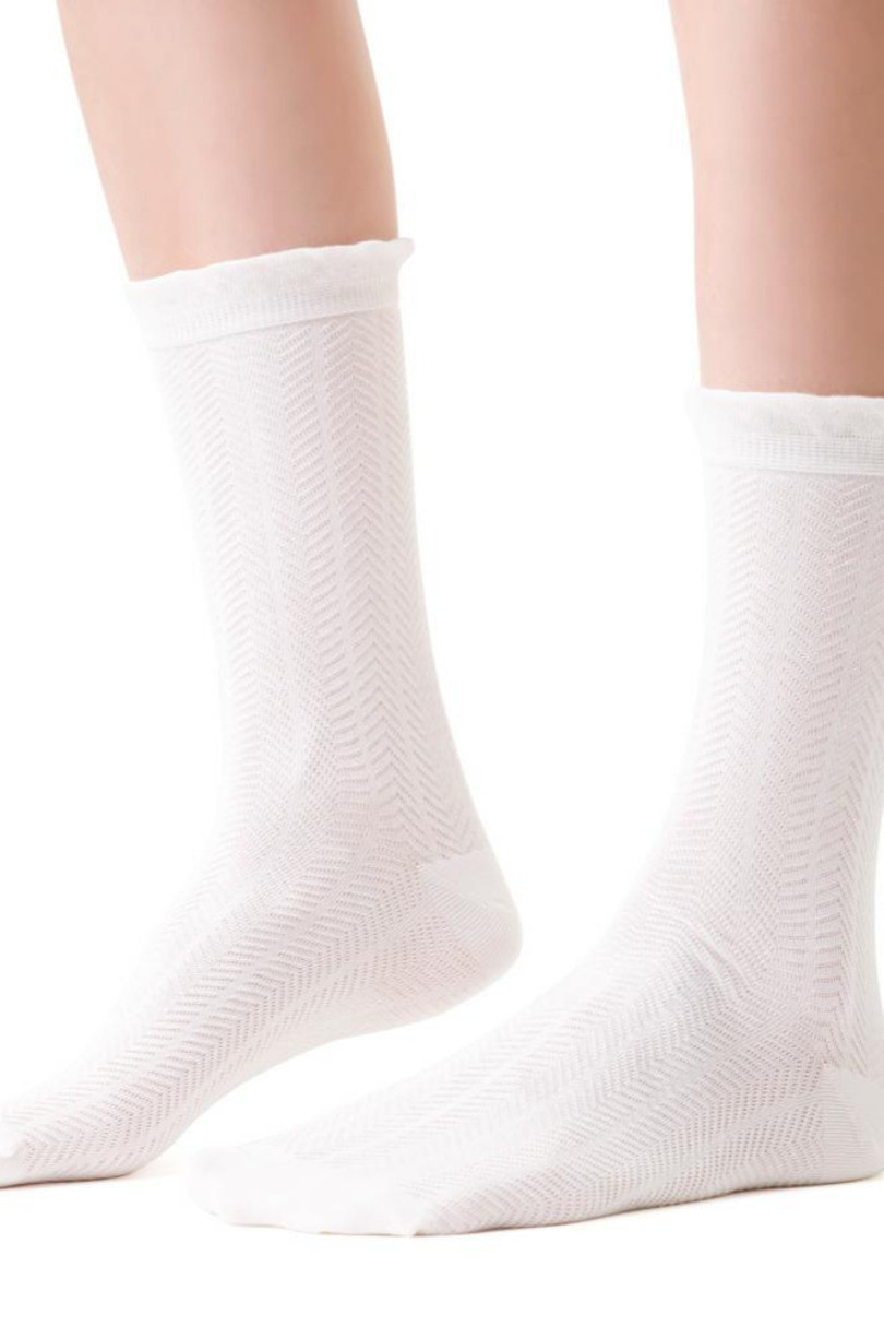 Dámské ponožky Kolekce COMET 3D 066 ecru 38-40