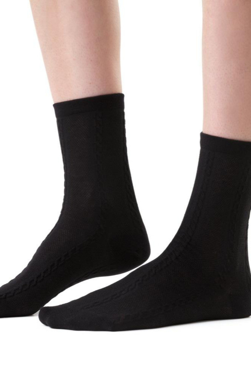 Dámské ponožky Kolekce COMET 3D 066 černá 38-40