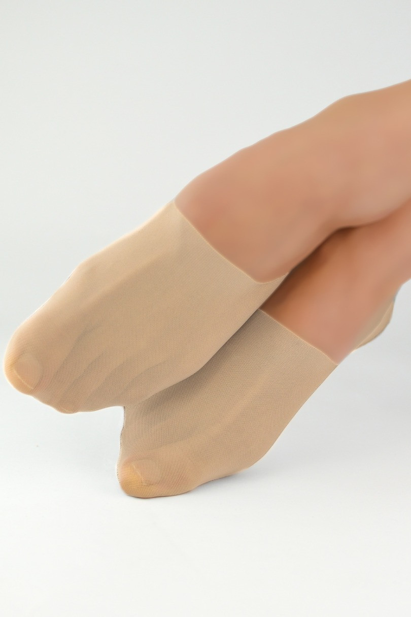 Dámské ponožky ťapky - laserové SN023 Béžová 36-41