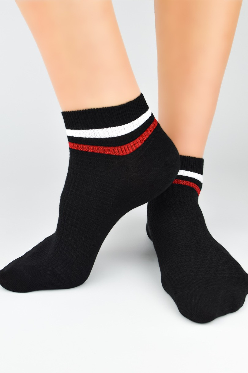 Pánské ponožky z modalu ST043 černá 41-46