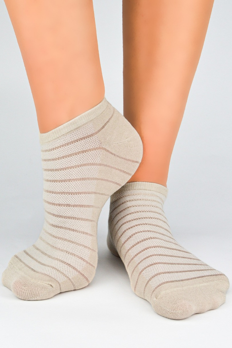Dámské ponožky z modalu ST045 Béžová 35-38