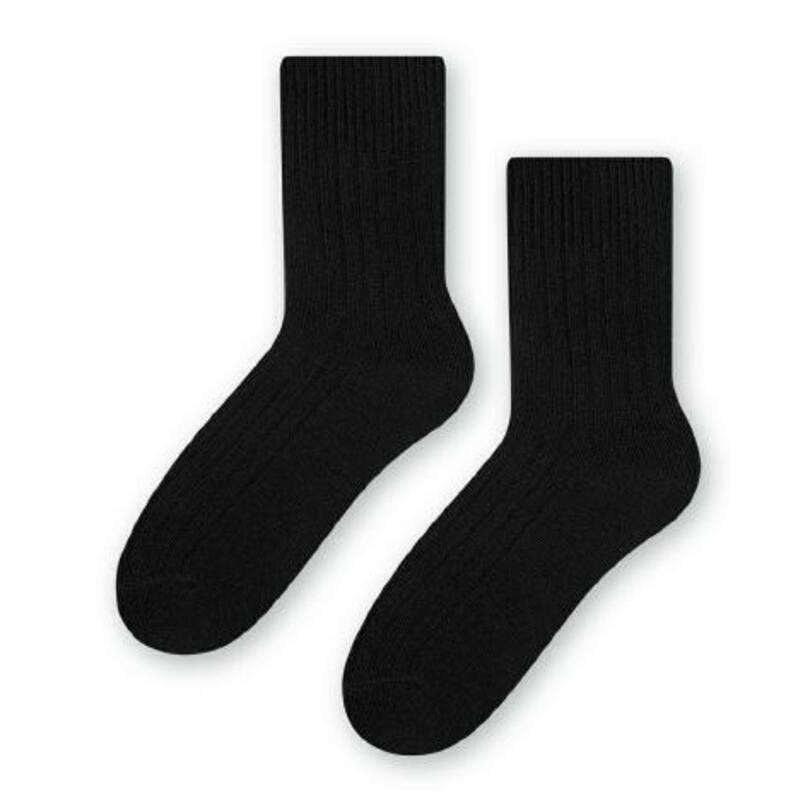 Dámské vlněné ponožky 093 černá 35-37