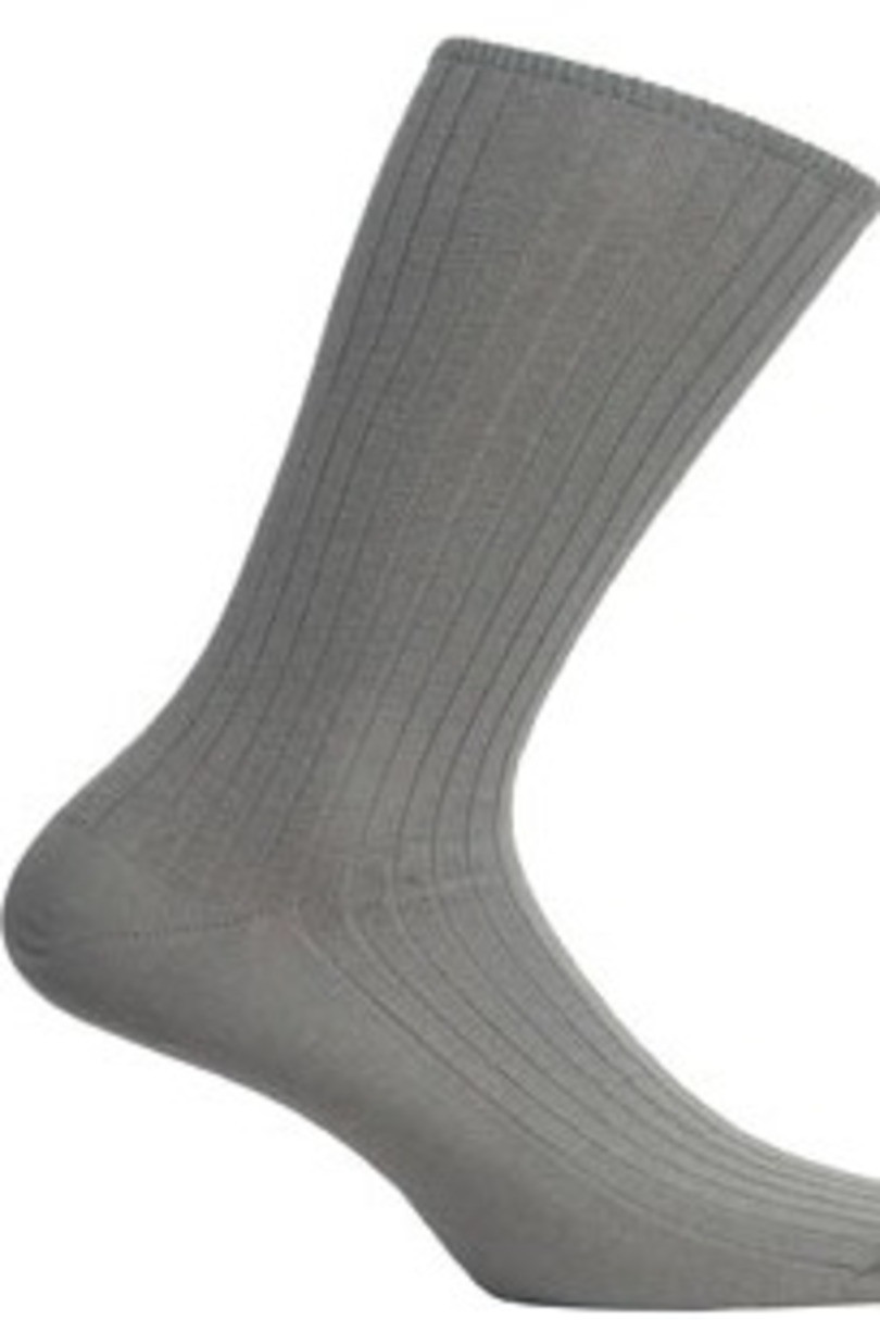 Netlačící pánské ponožky s elastanem U94.F06 titan 39/41