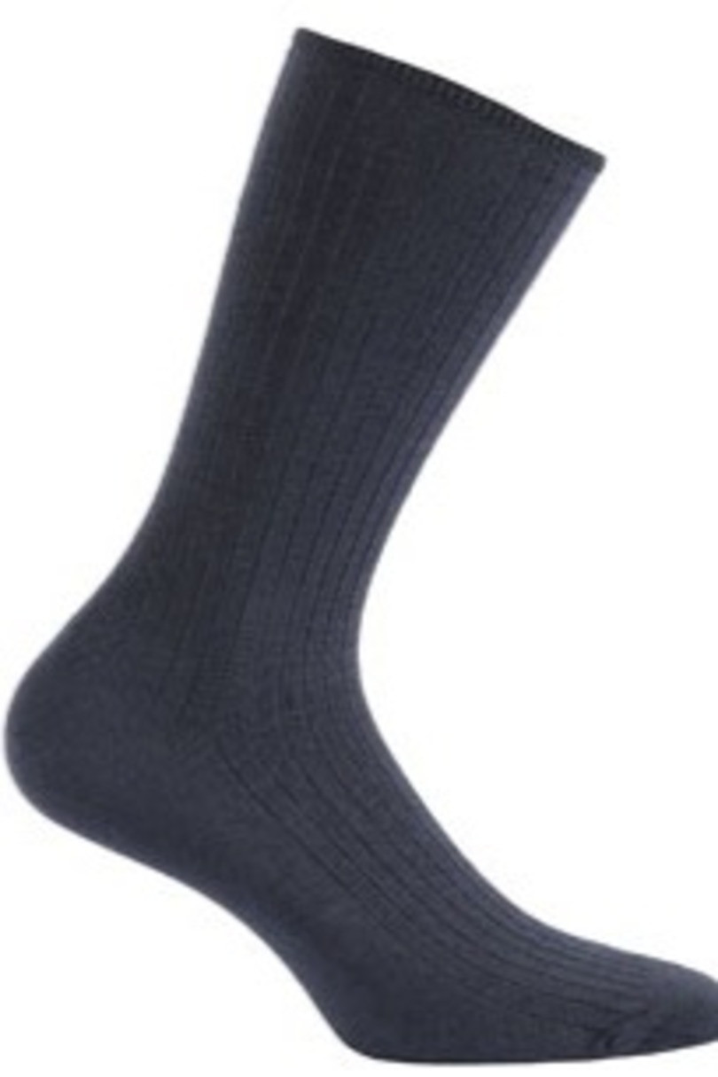 Netlačící pánské ponožky s elastanem U94.F06 grafit 39/41
