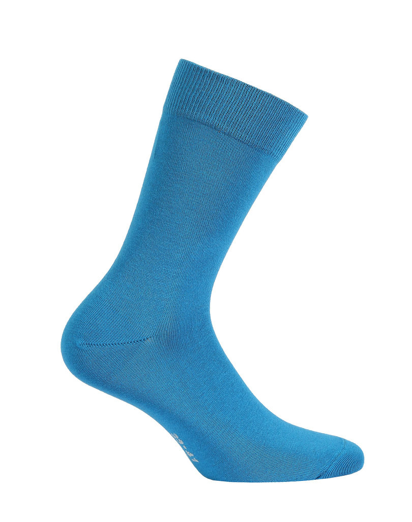 Hladké pánské ponožky PERFECT MAN - CASUAL tyrkysová 42/44