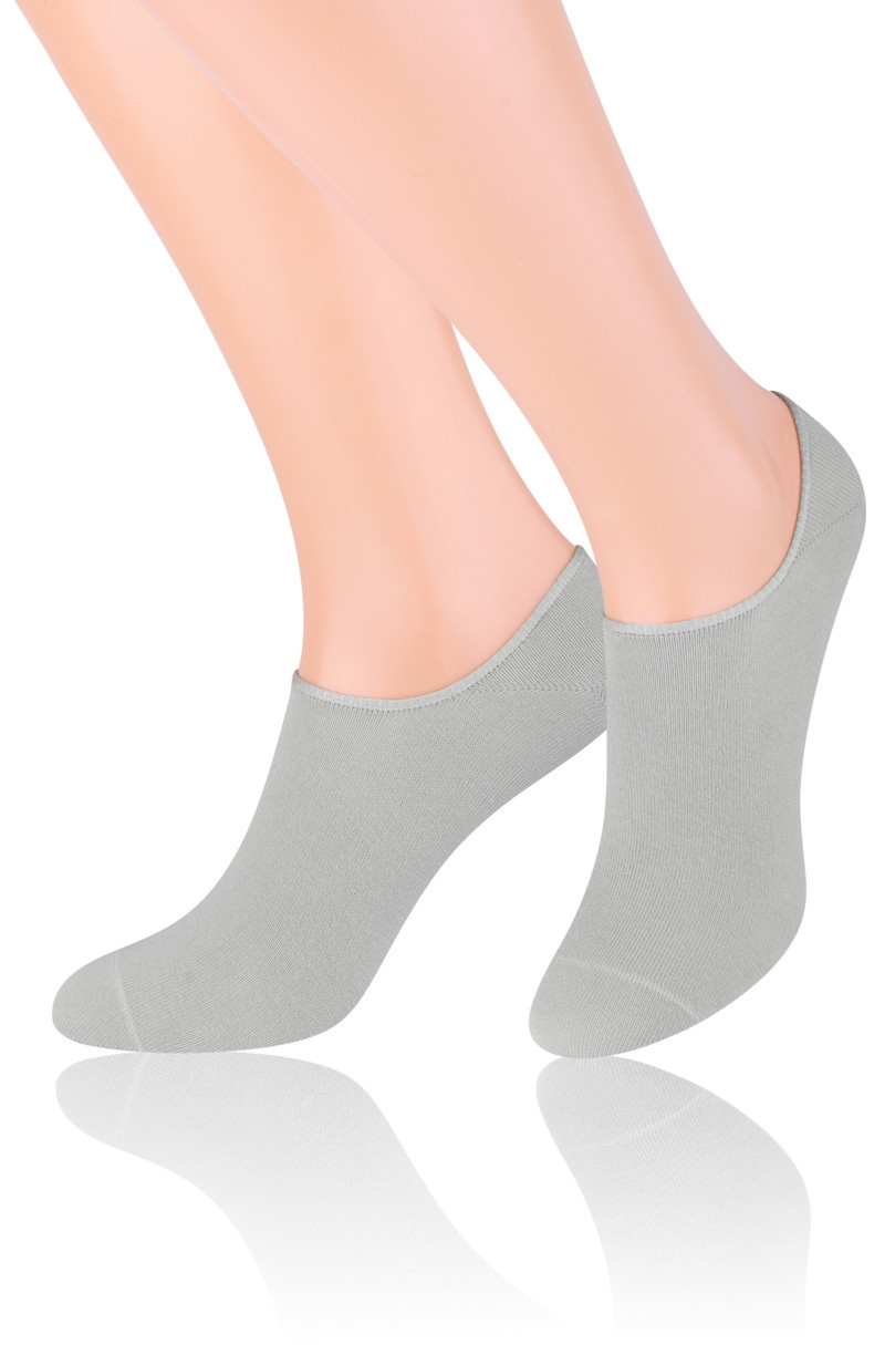 Ponožky invisible socks 070 světle šedá 44-46