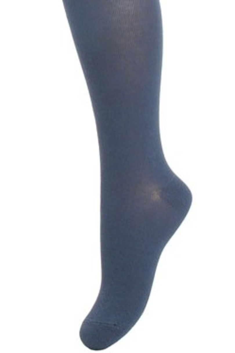 Hladké dívčí punčochové kalhoty SOFT COTTON - Jaro-léto, 6-11 let Námořnictvo 128/134