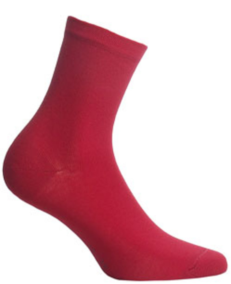 Hladké dámské ponožky PERFECT WOMAN RED 82 39-41