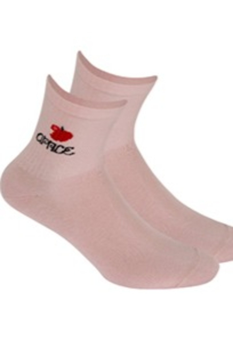 Dámské vzorované ponožky PERFECT WOMAN rosé 36/38
