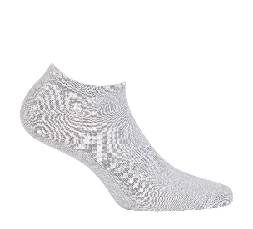 Hladké pánské ponožky BE ACTIVE bílá 45-47