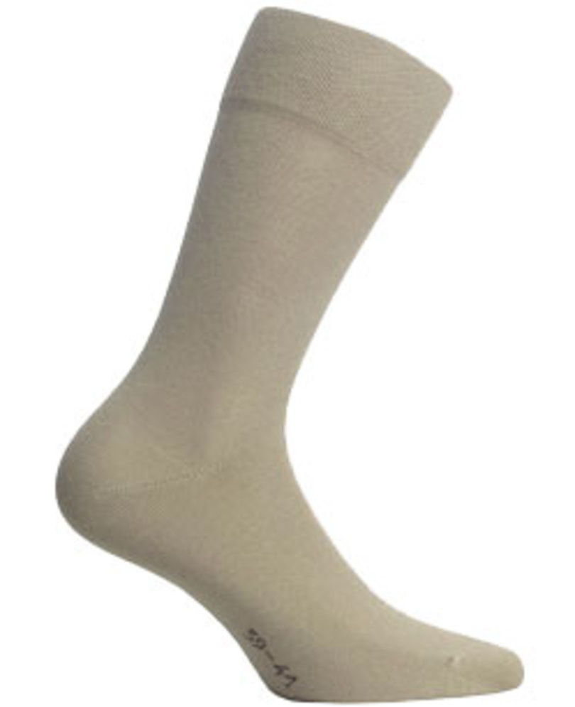 Pánské hladké ponožky PERFECT MAN BEIGE 76 39-41