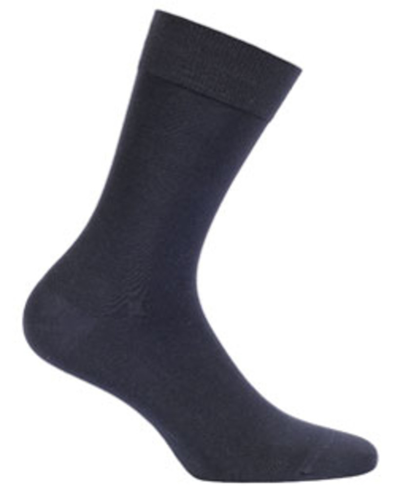 Pánské hladké ponožky PERFECT MAN GRAFIT 86 51-53