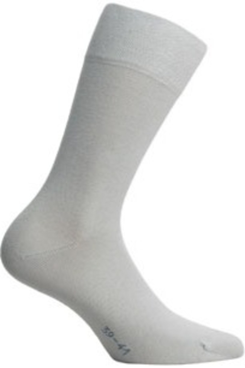 Hladké pánské ponožky ELEGANT GREY 18 39-41