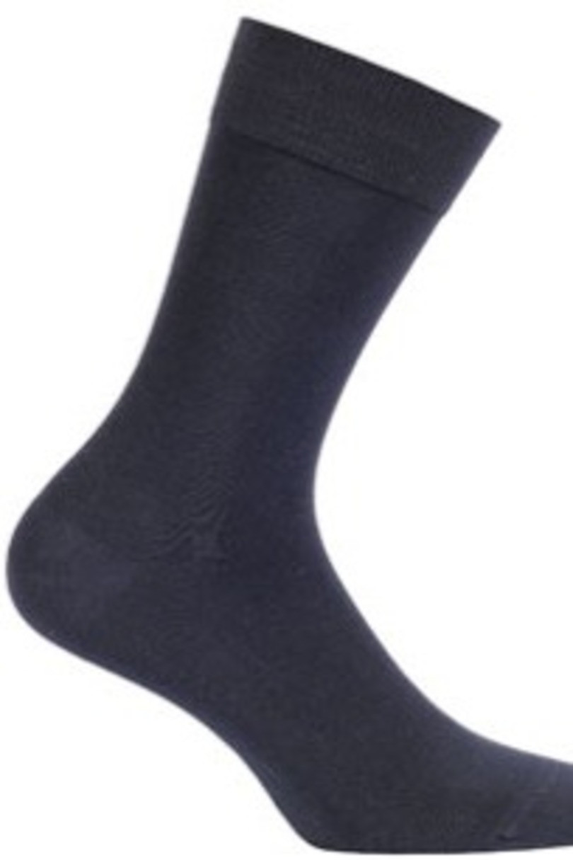 Hladké pánské ponožky ELEGANT grafit 39-41