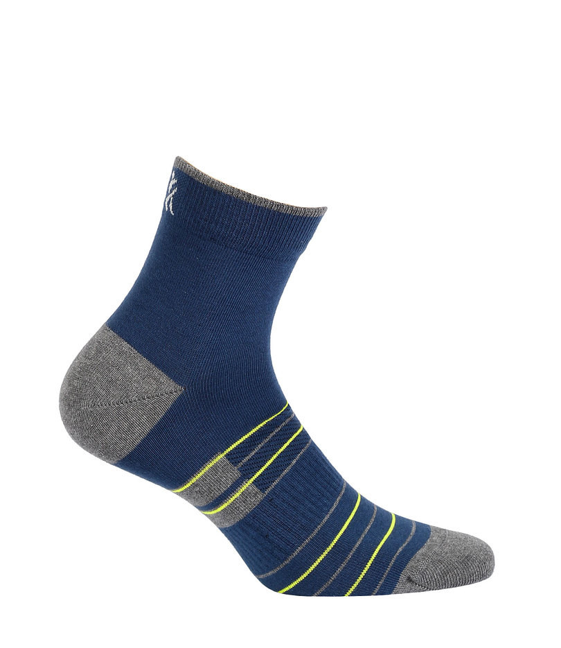 Pánské vzorované kotníkové ponožky Námořnictvo 45-47