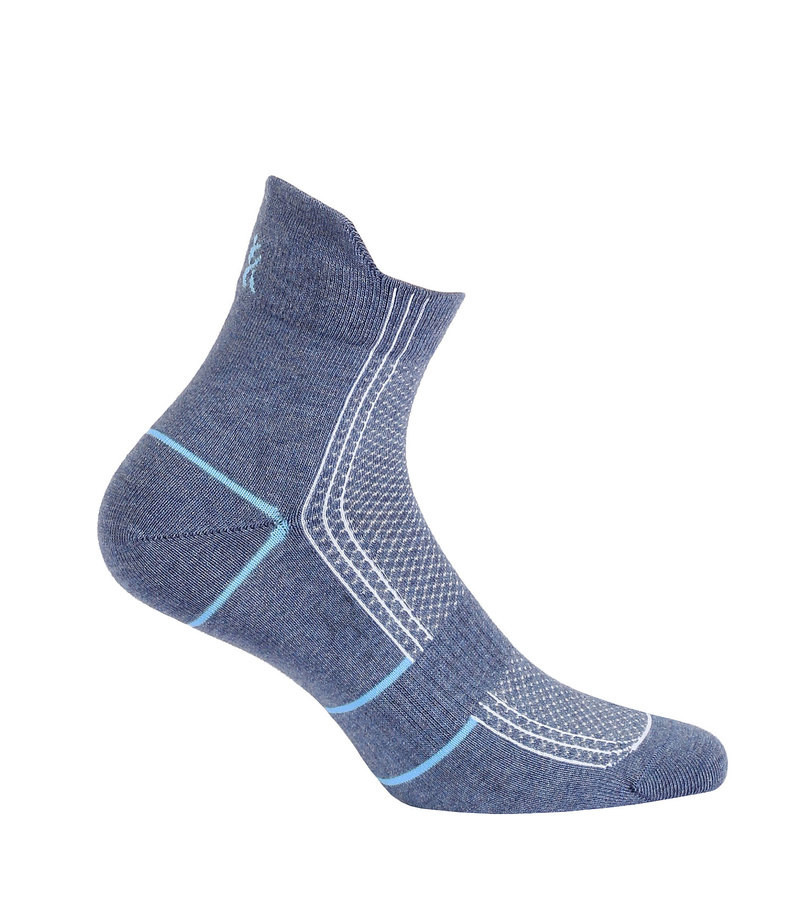 Pánské vzorované kotníkové ponožky ACONITE 39-41