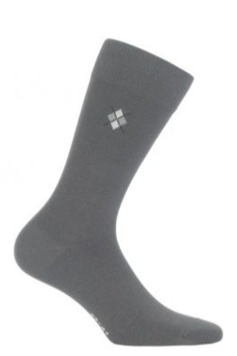 Pánské vzorované ponožky W94.J01 grafit 39-41