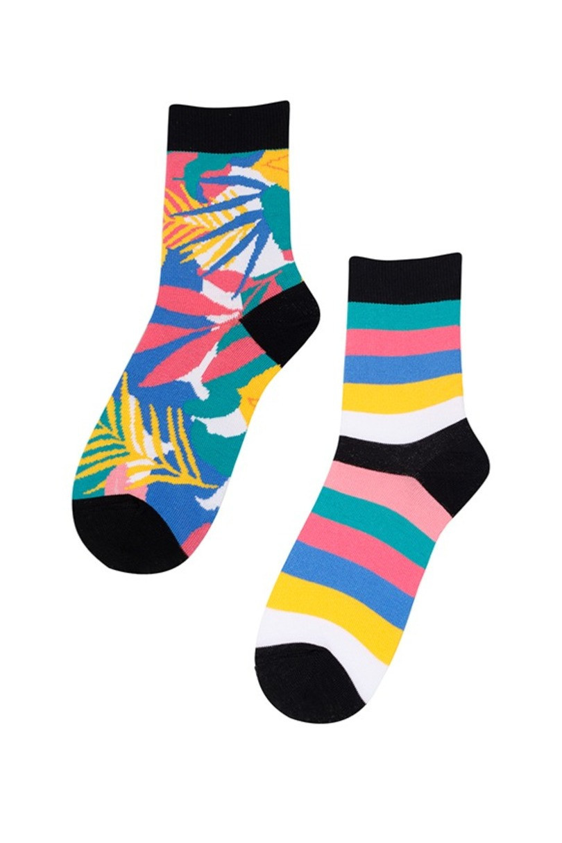 Vzorované ponožky FUNKY MULTICOL 43-46