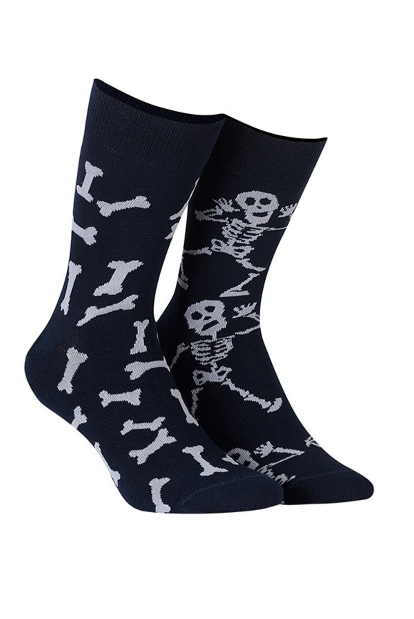 Vzorované ponožky FUNKY Námořnictvo 30-34