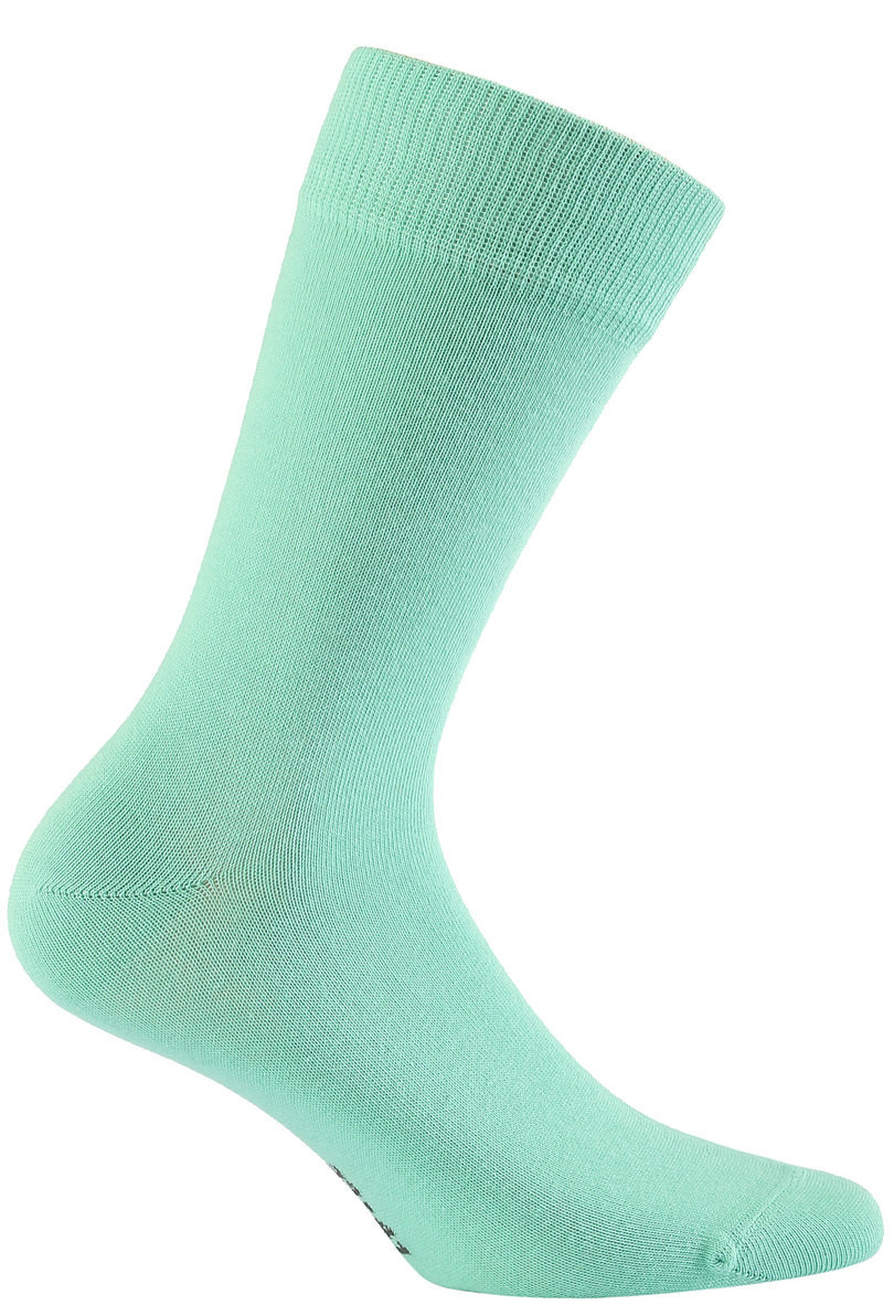 Hladké pánské ponožky PERFECT MAN - CASUAL tyrkysová 39-41