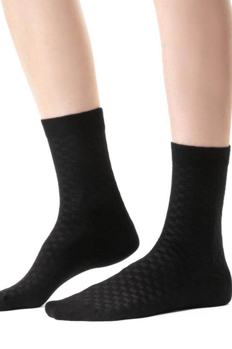 Dámské netlačící ponožky 125 černá 35-37