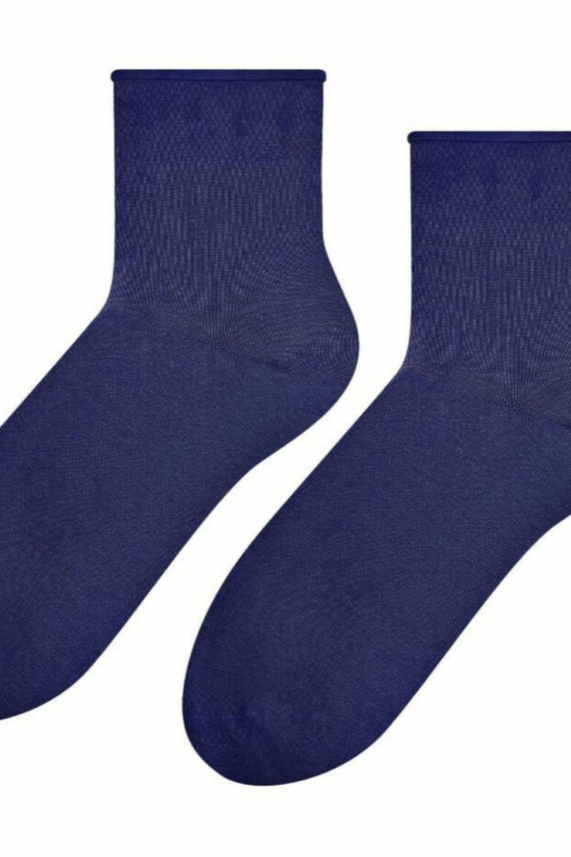 Dámské netlačící ponožky 125 tmavě modrá 35-37