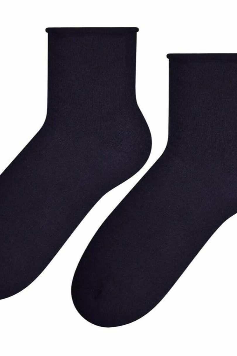 Dámské netlačící ponožky 125 černá 38-40