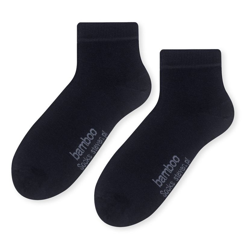 Pánské bambusové ponožky 028 černá 41-43
