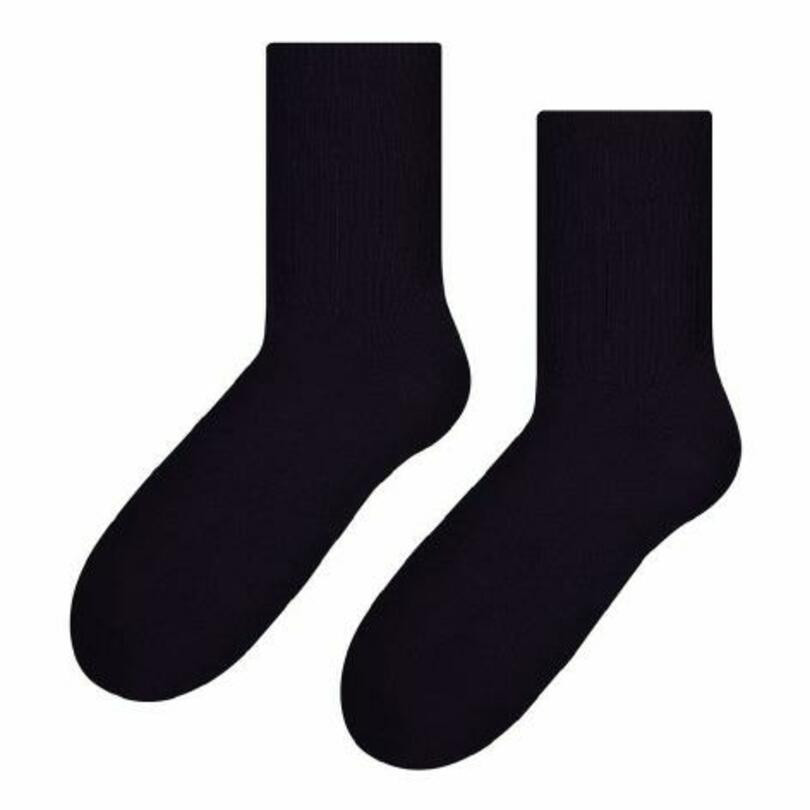 Pánské polofroté sportovní ponožky 047 černá 47-50