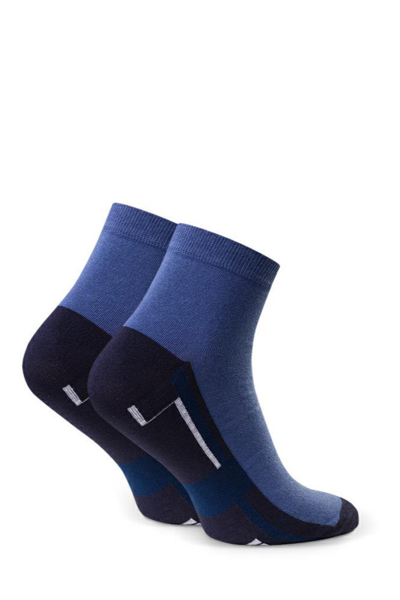 Pánské vzorované ponožky 054 JEANS 47-50