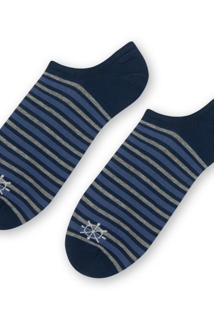 Dámské minimaliské ponožky 117 tmavě modrá 35-37