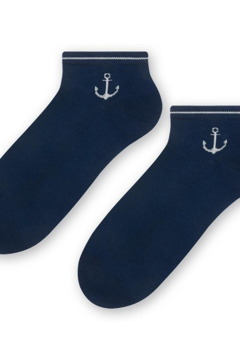 Pánské námořnické ponožky 117 tmavě modrá 41-43